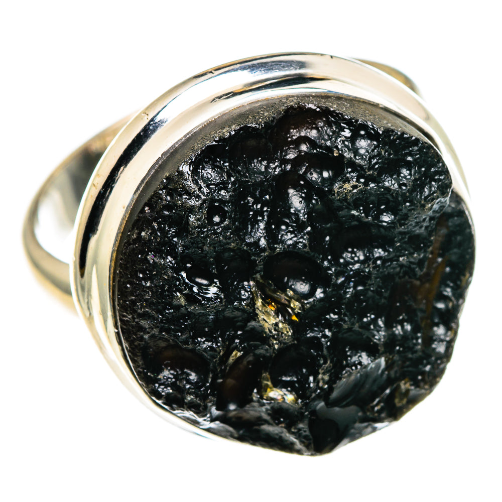 Tektite Rings handcrafted by Anasilvercos - RING85432