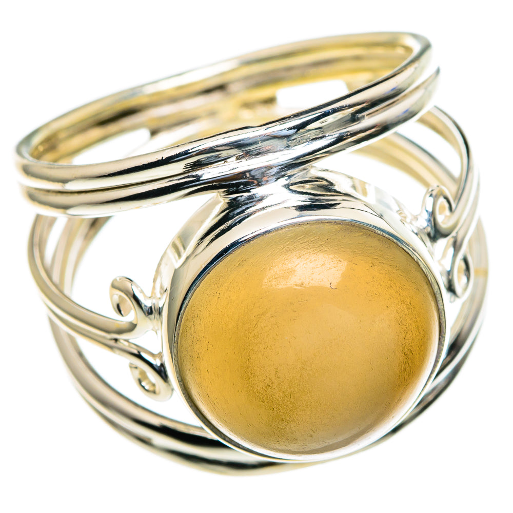 Moonstone Rings handcrafted by Anasilvercos - RING85434