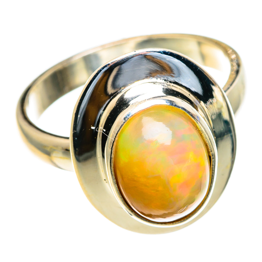 Ethiopian Opal Rings handcrafted by Anasilvercos - RING85440