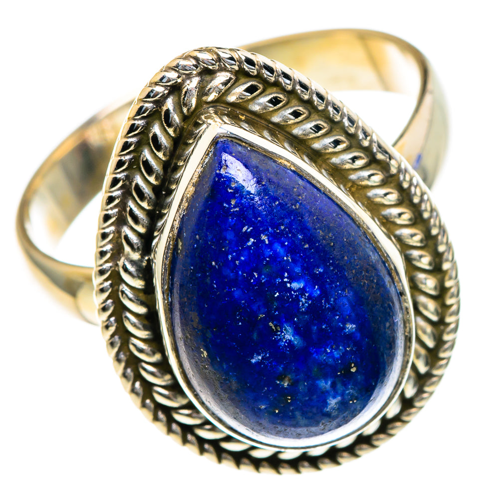 Lapis Lazuli Rings handcrafted by Anasilvercos - RING85443