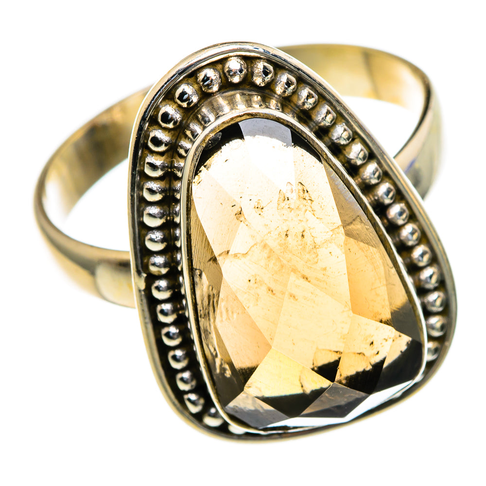Smoky Quartz Rings handcrafted by Anasilvercos - RING85460