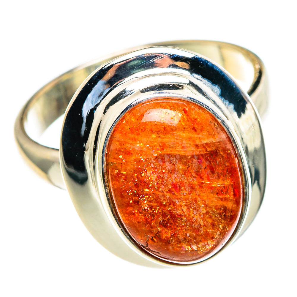 Sunstone Rings handcrafted by Anasilvercos - RING85464
