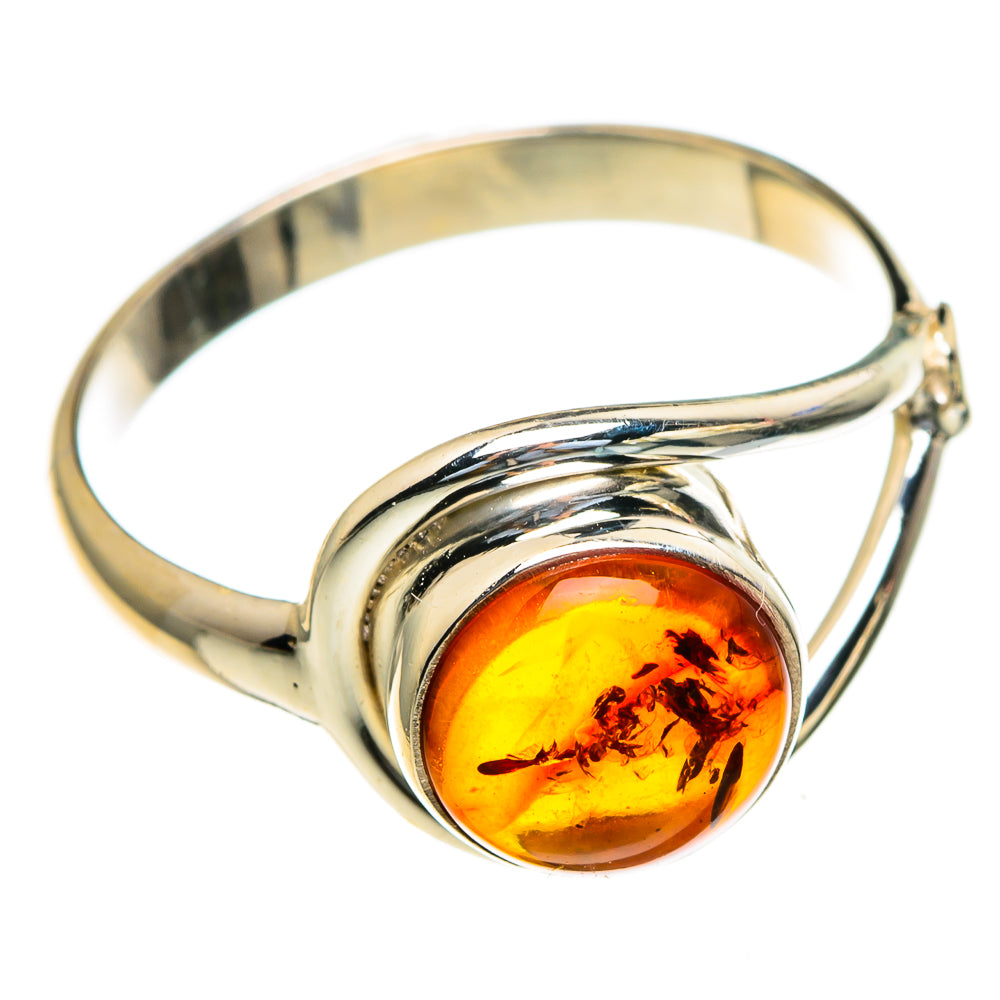 Baltic Amber Rings handcrafted by Anasilvercos - RING85467