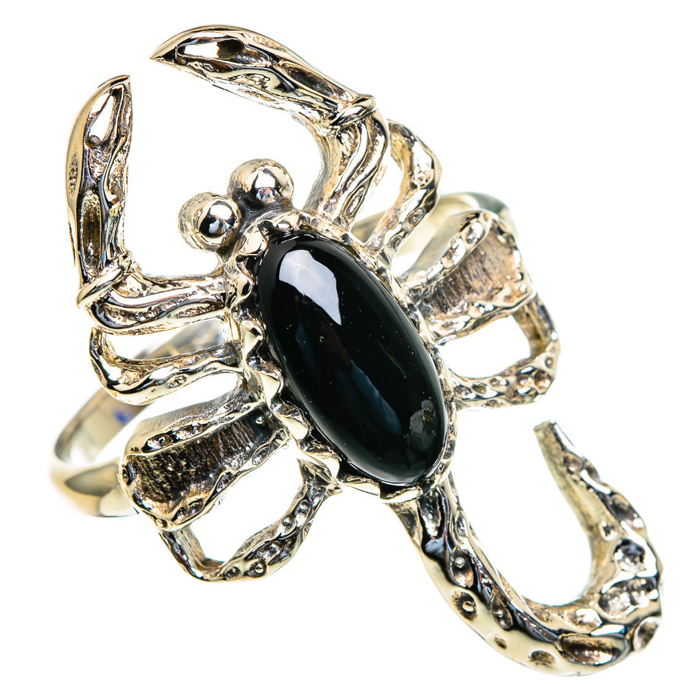 Black Onyx Rings handcrafted by Anasilvercos - RING85480