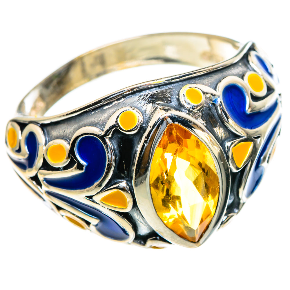 Citrine Rings handcrafted by Anasilvercos - RING85487