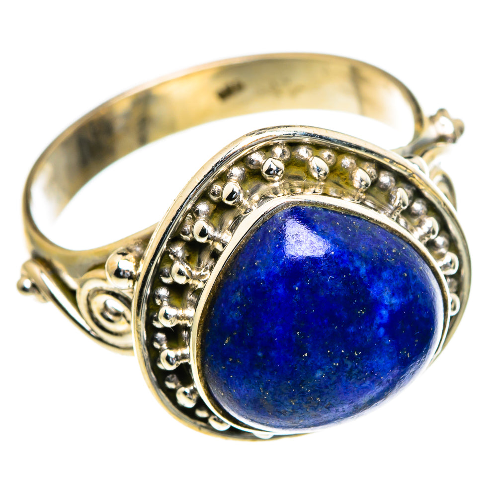 Lapis Lazuli Rings handcrafted by Anasilvercos - RING85493