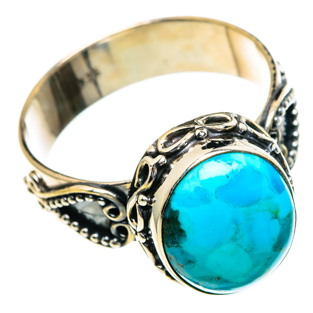 Chrysocolla Rings handcrafted by Anasilvercos - RING85495