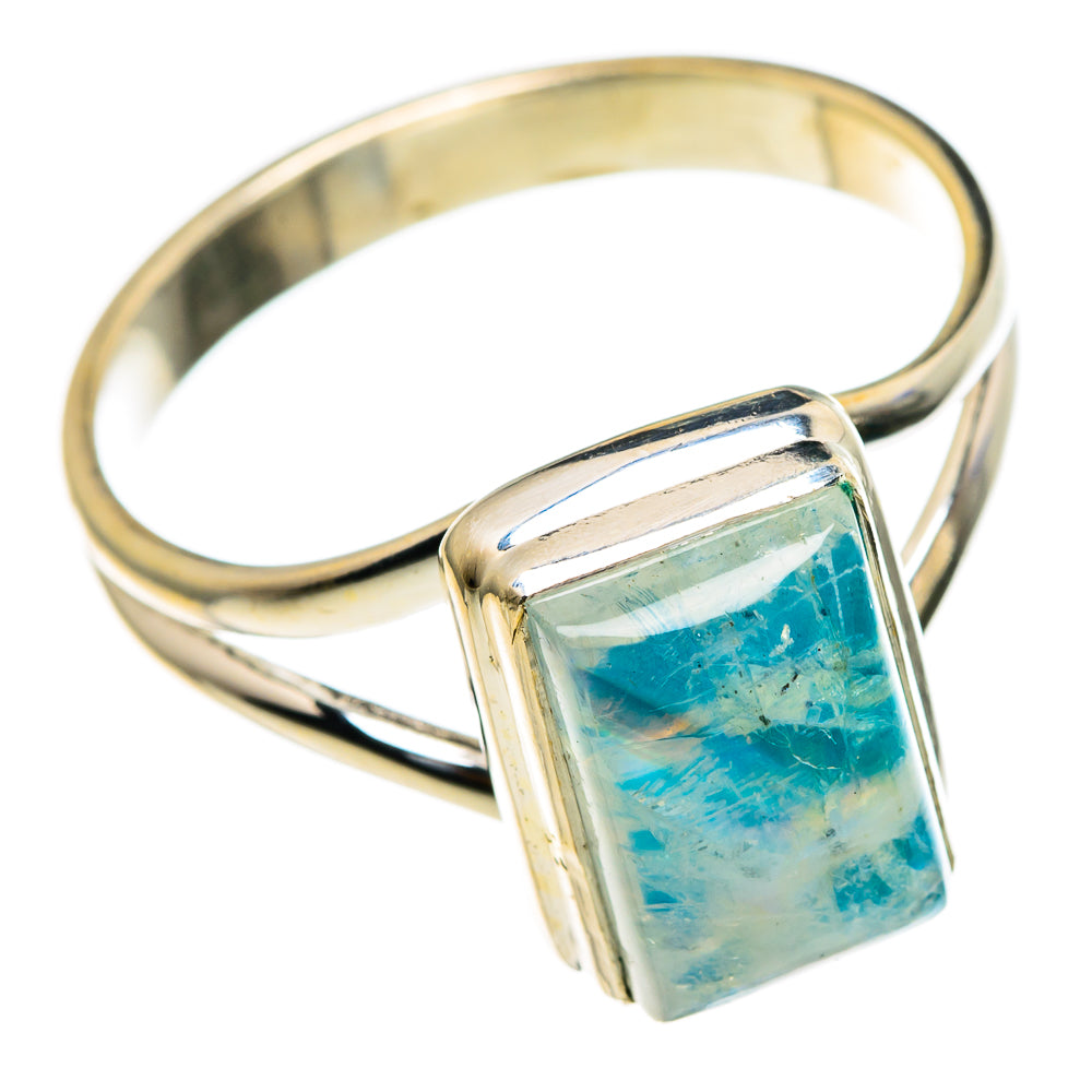 Rainbow Moonstone Rings handcrafted by Anasilvercos - RING85504