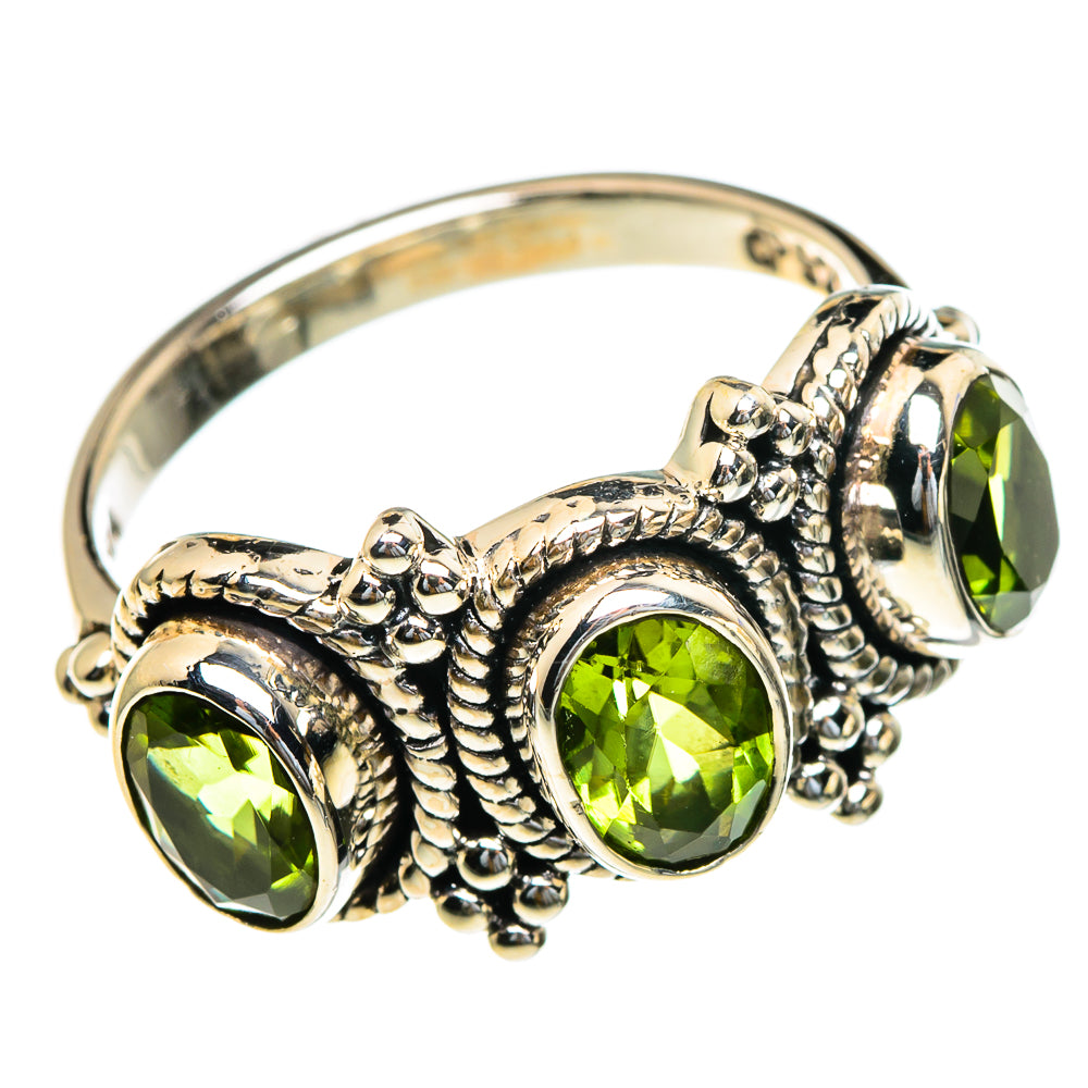 Peridot Rings handcrafted by Anasilvercos - RING85505