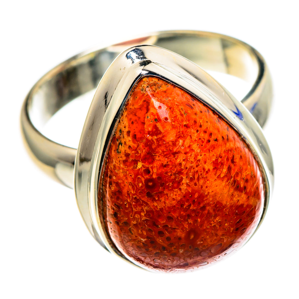 Sponge Coral Rings handcrafted by Anasilvercos - RING85513