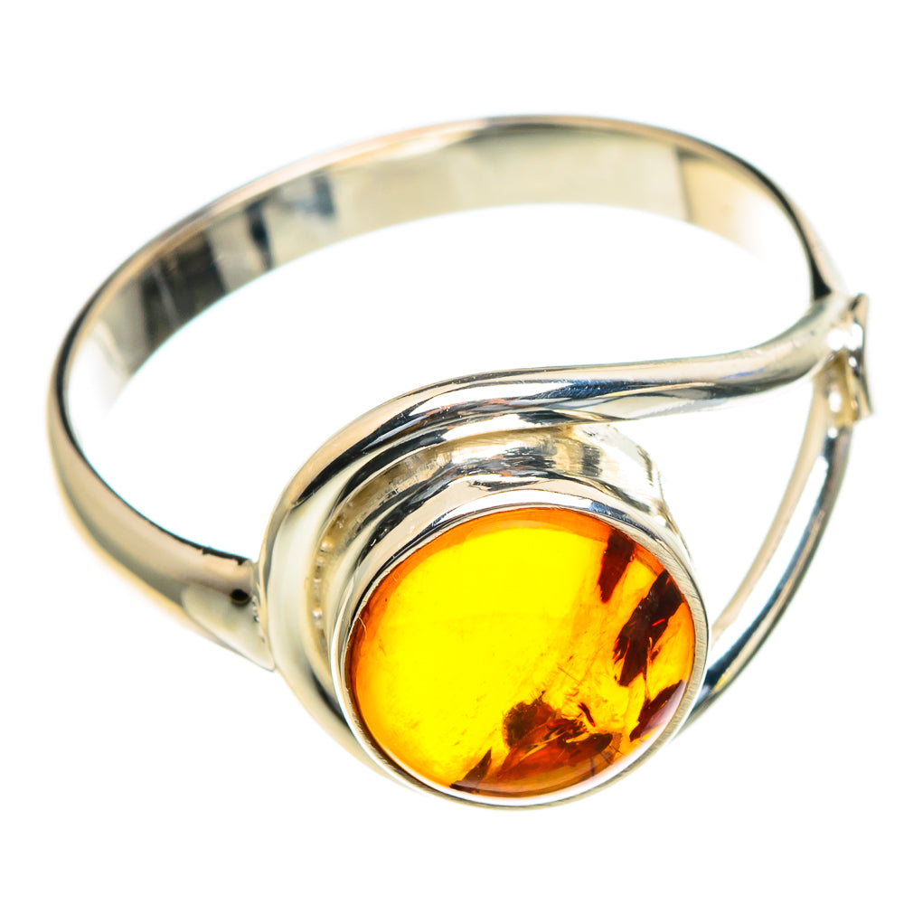 Baltic Amber Rings handcrafted by Anasilvercos - RING85515