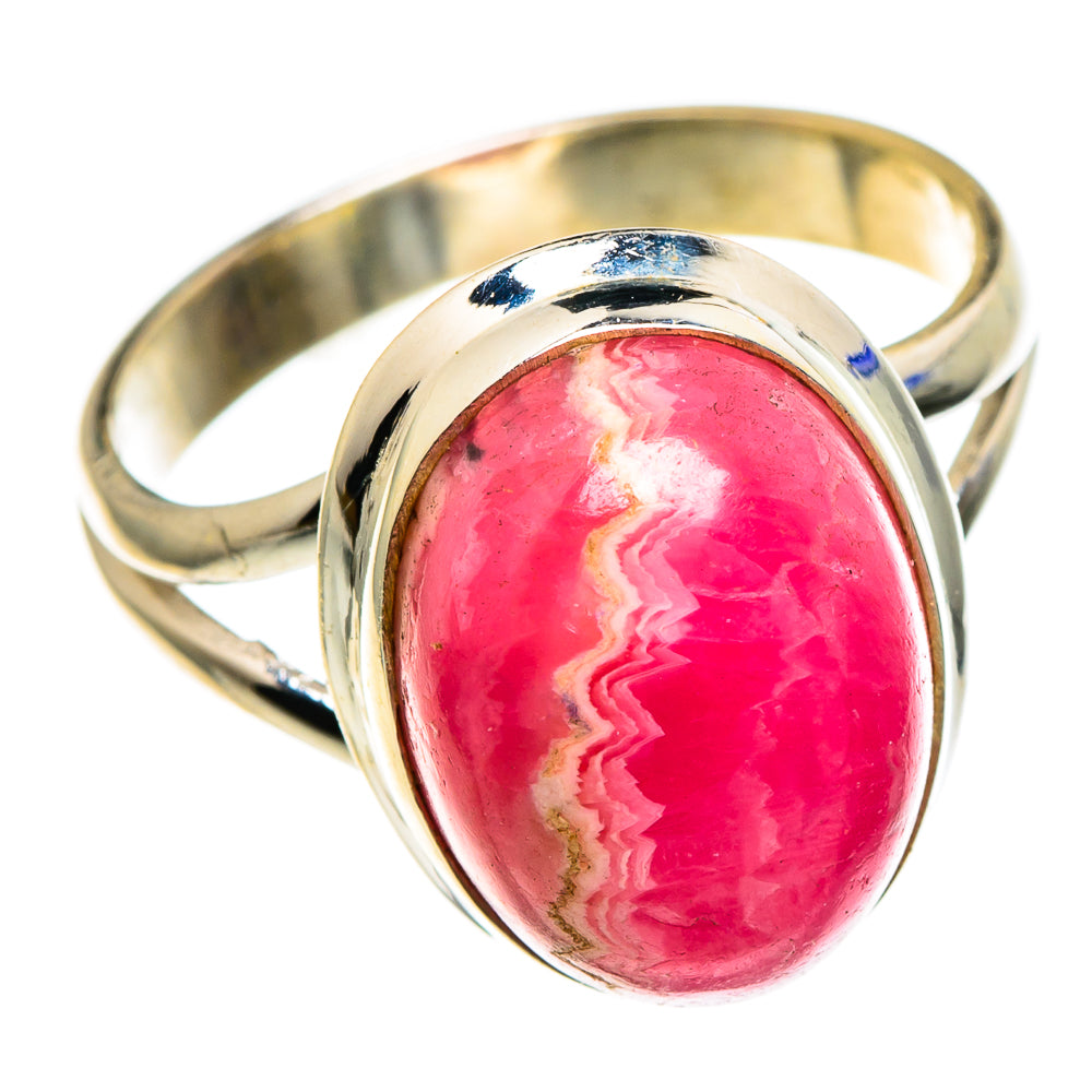 Rhodochrosite Rings handcrafted by Anasilvercos - RING85516