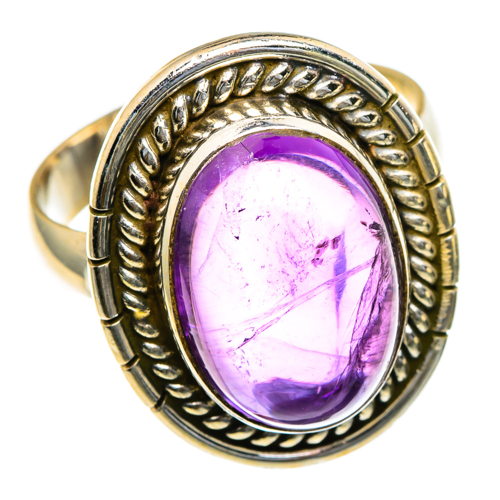 Amethyst Rings handcrafted by Anasilvercos - RING85520