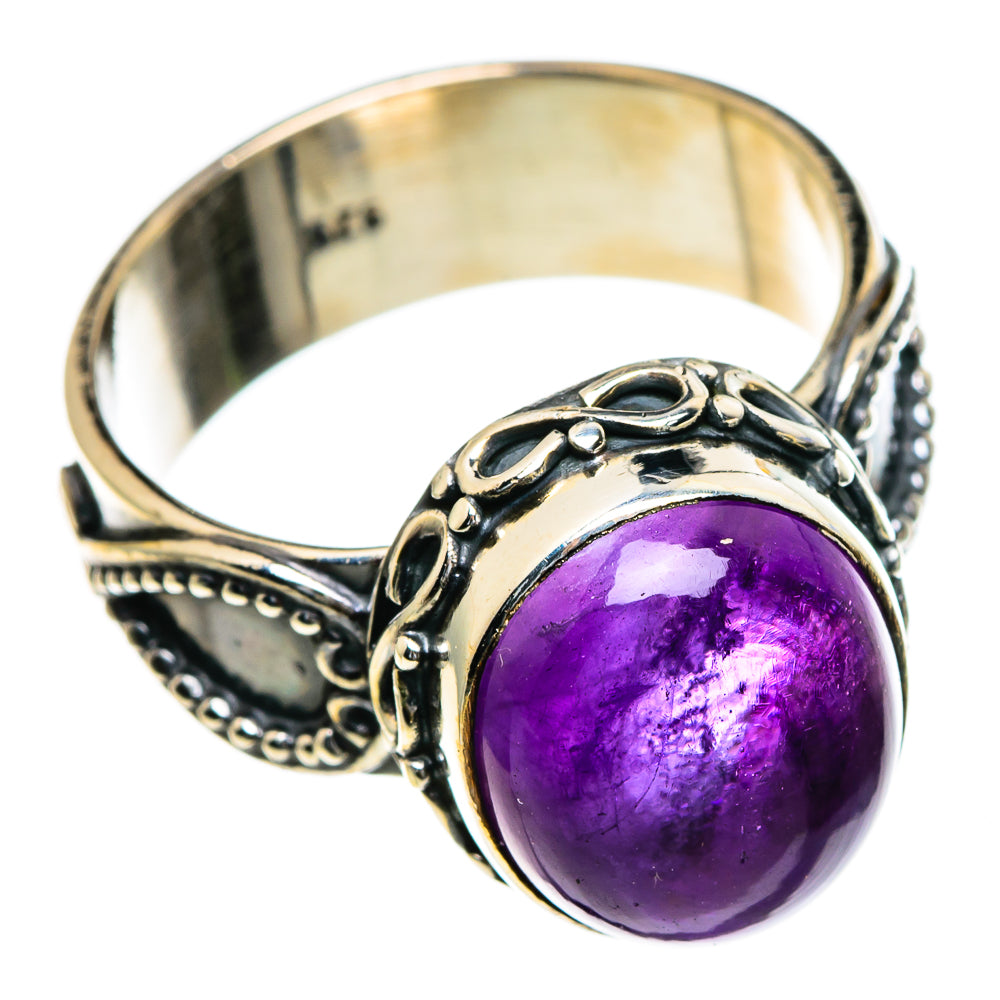 Amethyst Rings handcrafted by Anasilvercos - RING85521