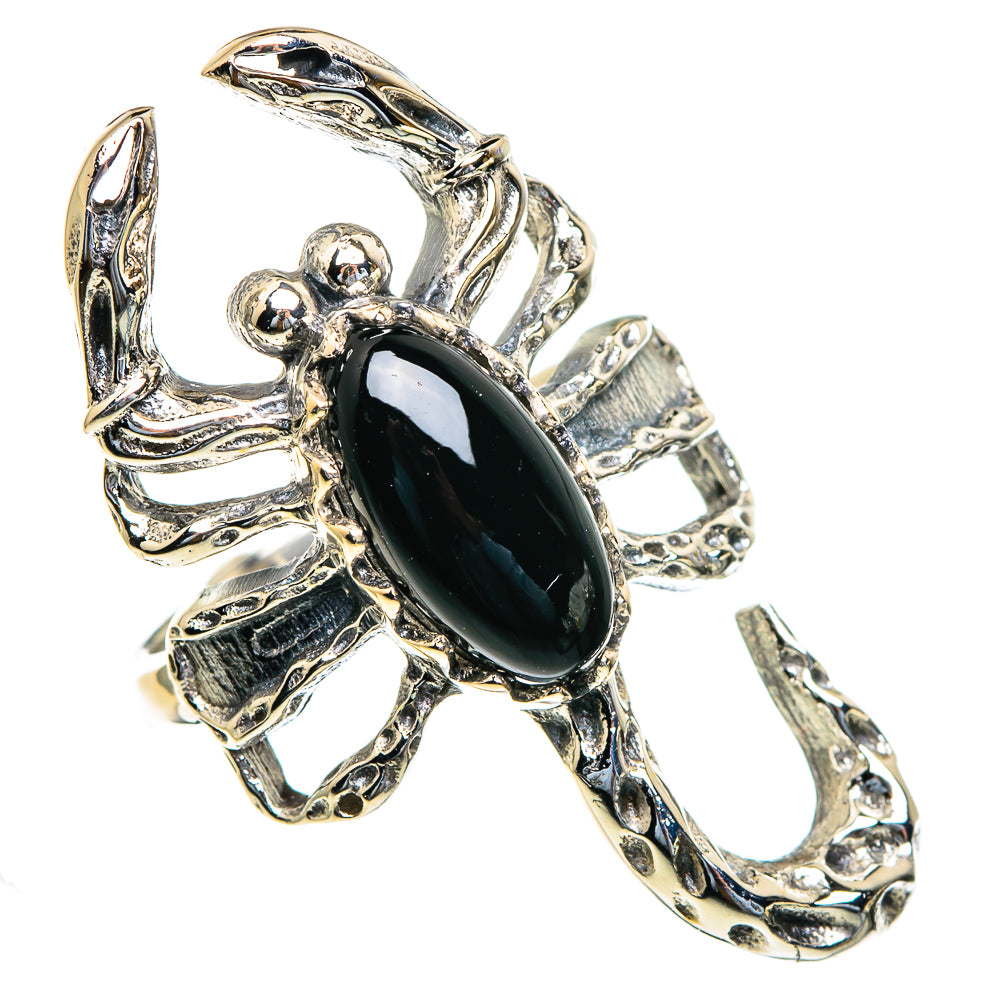Black Onyx Rings handcrafted by Anasilvercos - RING85526