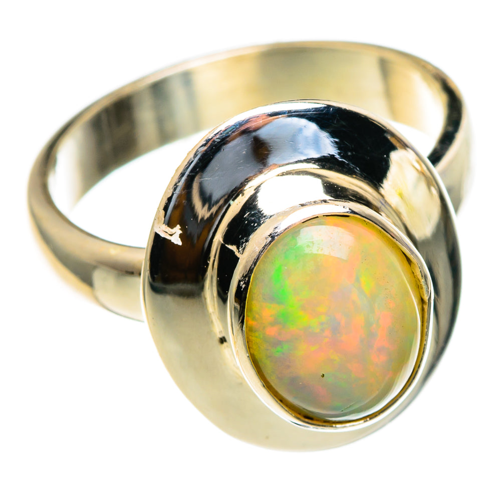 Ethiopian Opal Rings handcrafted by Anasilvercos - RING85532
