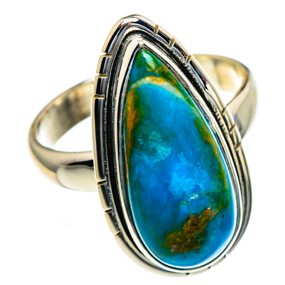Peruvian Opal Rings handcrafted by Anasilvercos - RING85538