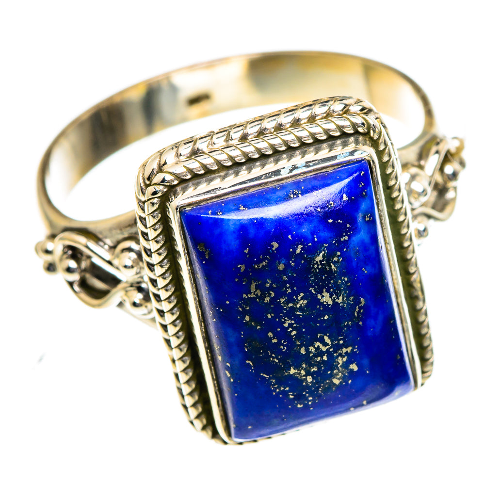 Lapis Lazuli Rings handcrafted by Anasilvercos - RING85541