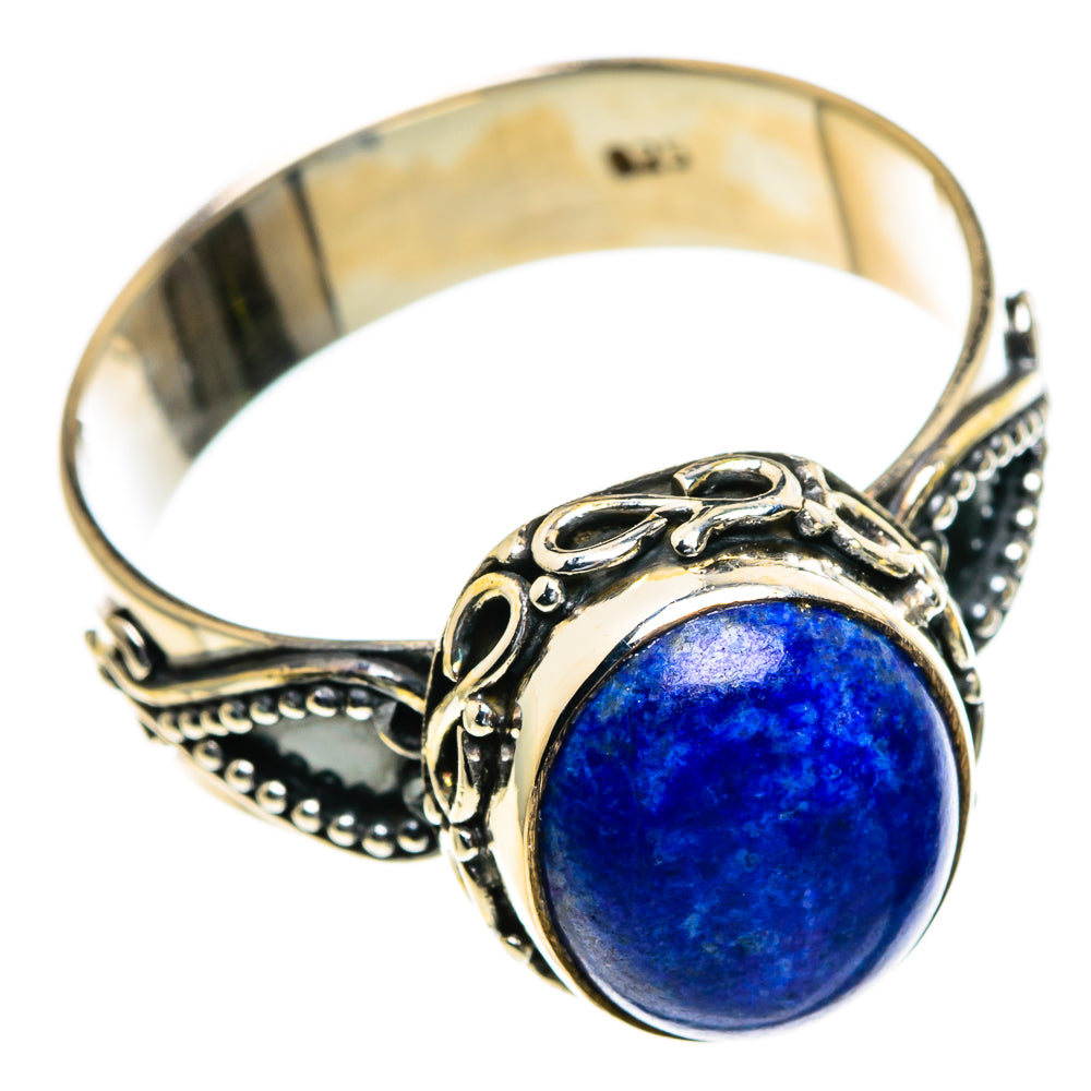 Lapis Lazuli Rings handcrafted by Anasilvercos - RING85543