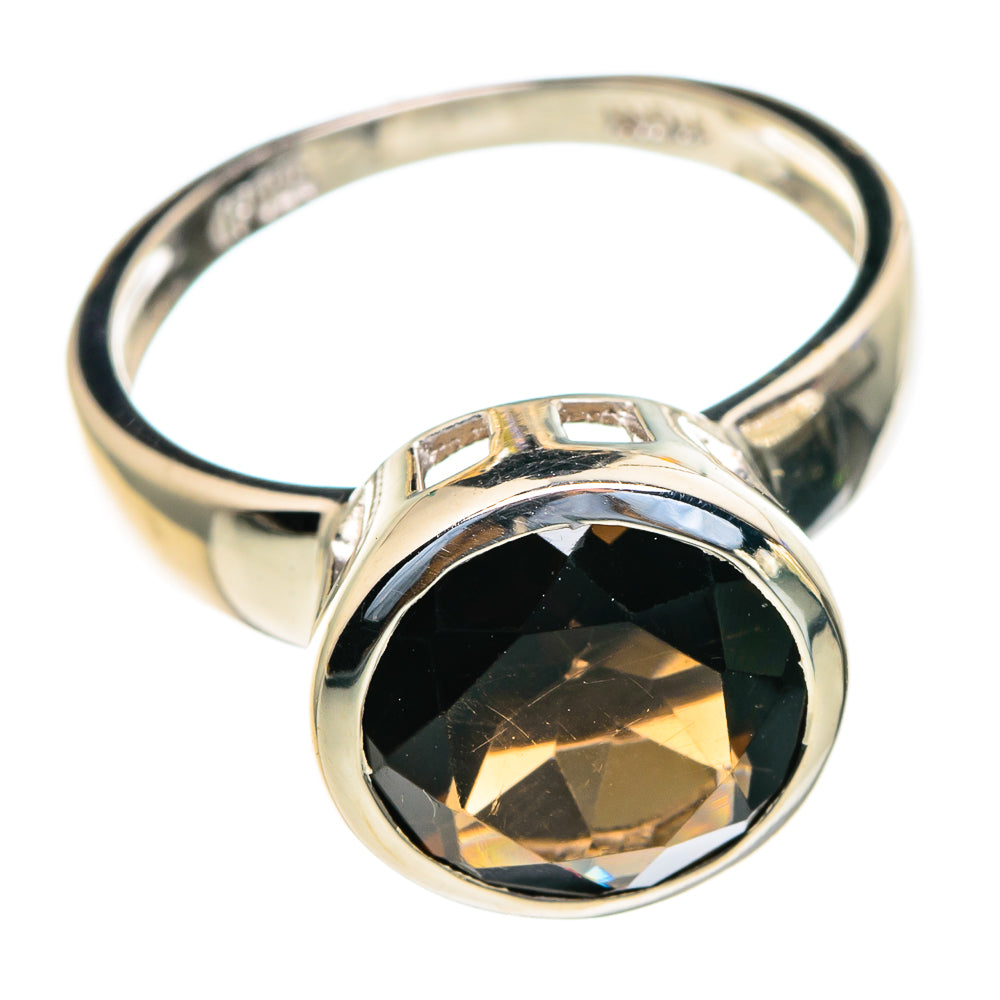 Smoky Quartz Rings handcrafted by Anasilvercos - RING85553