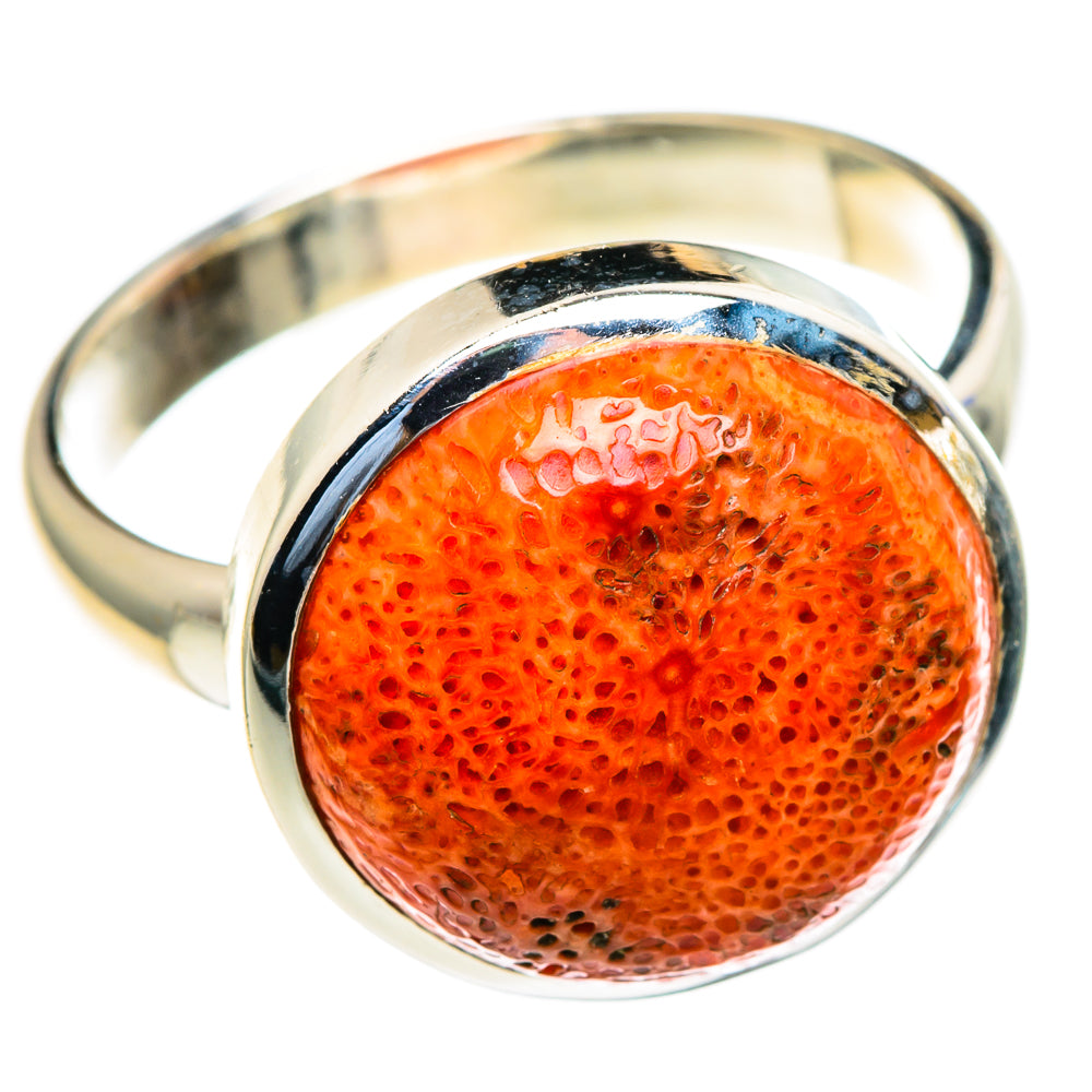 Sponge Coral Rings handcrafted by Anasilvercos - RING85555 - Photo 2