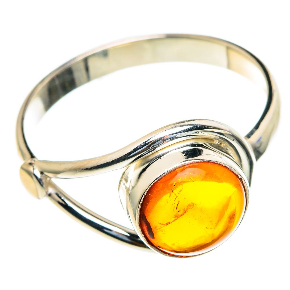 Baltic Amber Rings handcrafted by Anasilvercos - RING85557