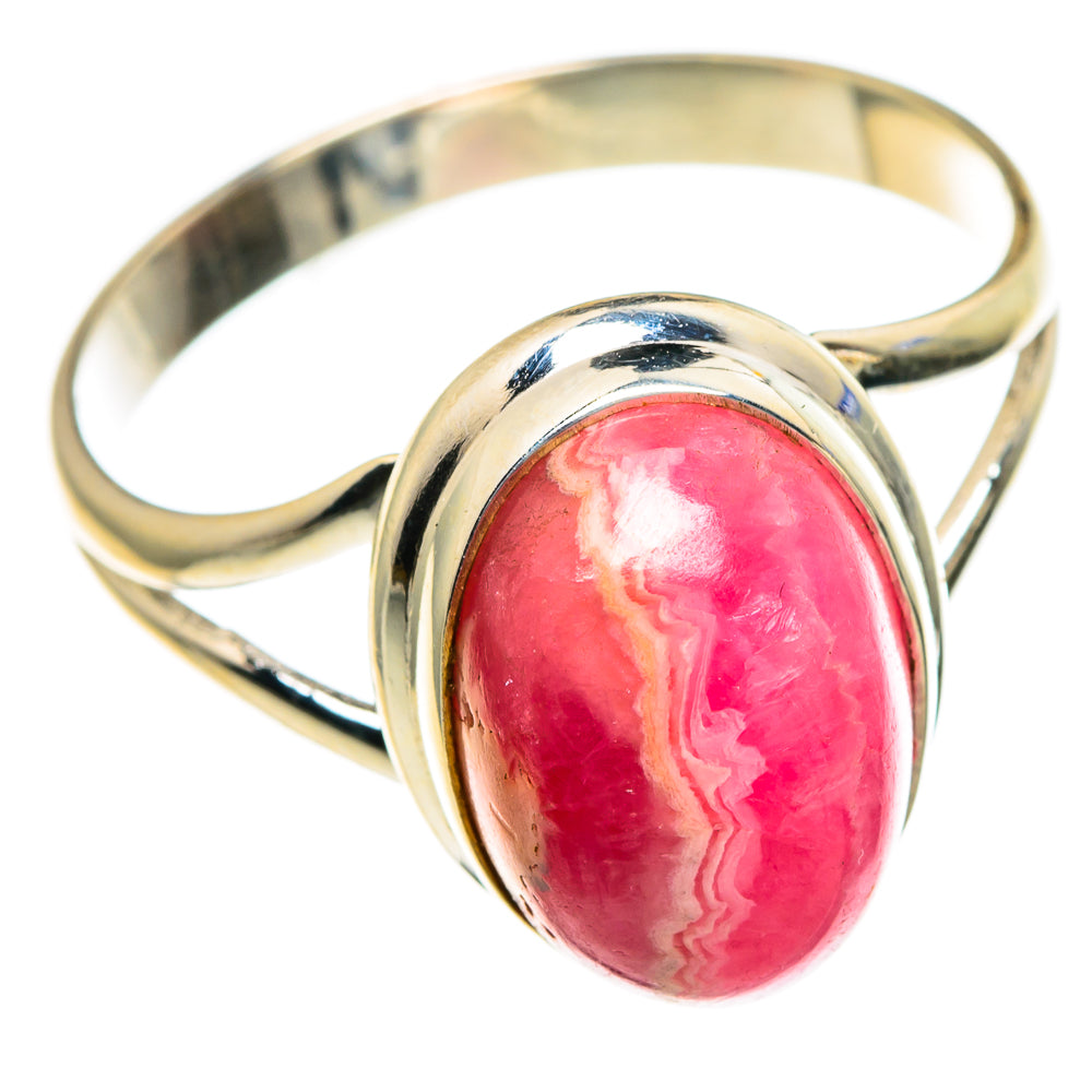 Rhodochrosite Rings handcrafted by Anasilvercos - RING85559
