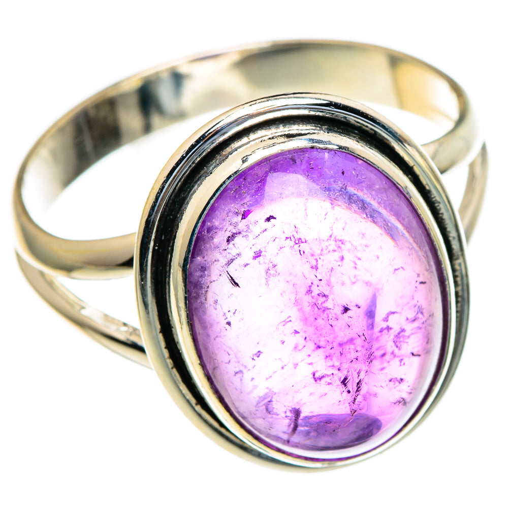Amethyst Rings handcrafted by Anasilvercos - RING85563