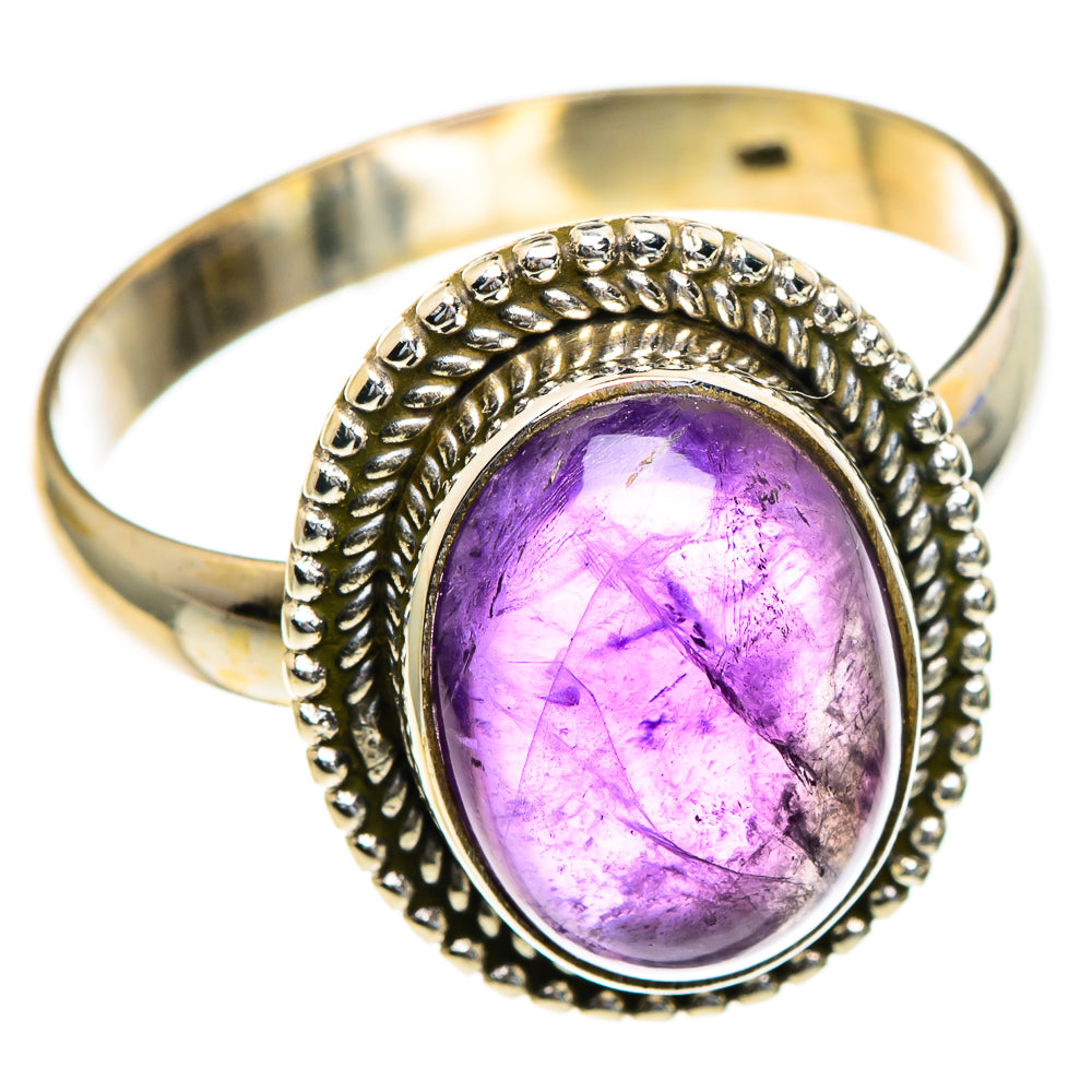 Amethyst Rings handcrafted by Anasilvercos - RING85564