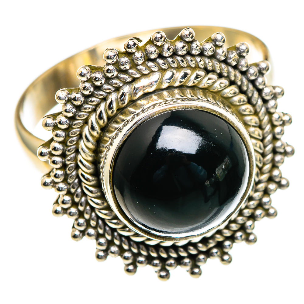 Black Onyx Rings handcrafted by Anasilvercos - RING85568