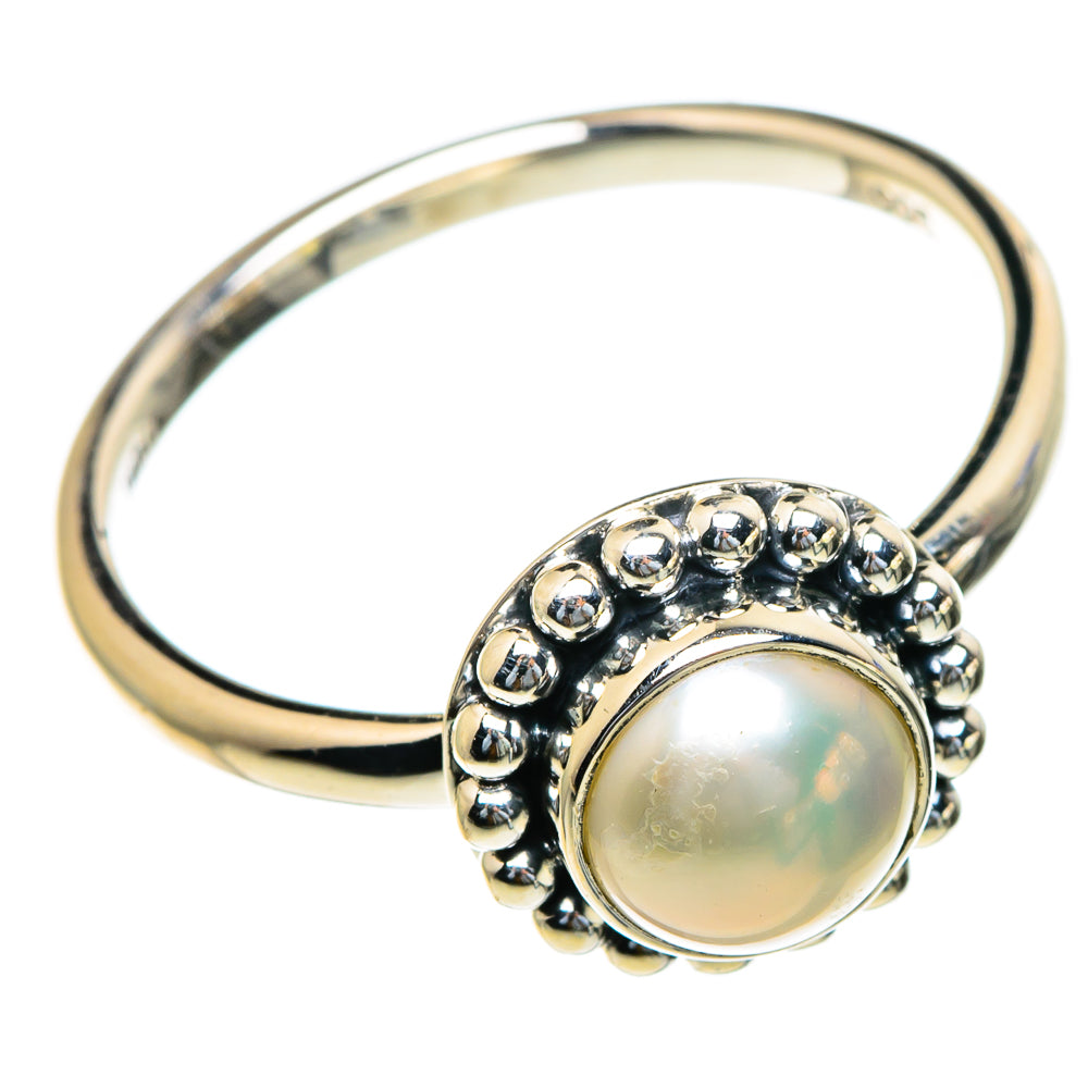 Cultured Pearl Rings handcrafted by Anasilvercos - RING85572