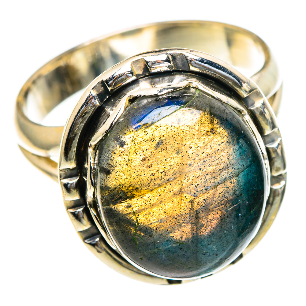 Labradorite Rings handcrafted by Anasilvercos - RING85576
