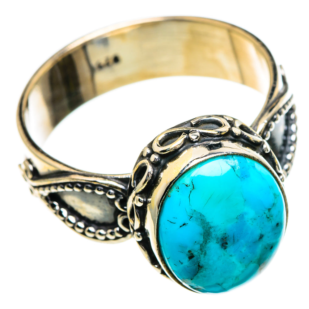 Chrysocolla Rings handcrafted by Anasilvercos - RING85577