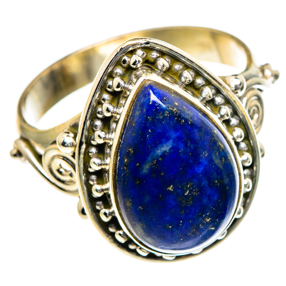 Lapis Lazuli Rings handcrafted by Anasilvercos - RING85580