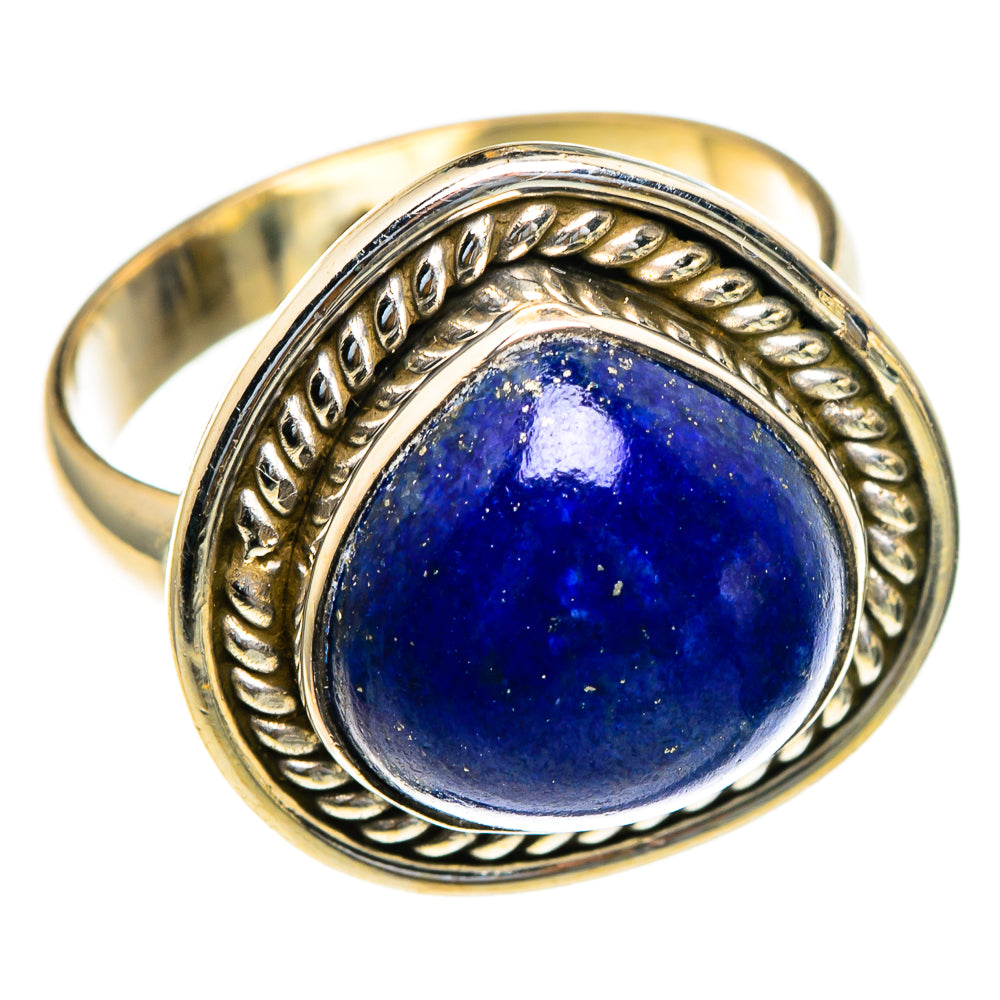 Lapis Lazuli Rings handcrafted by Anasilvercos - RING85582