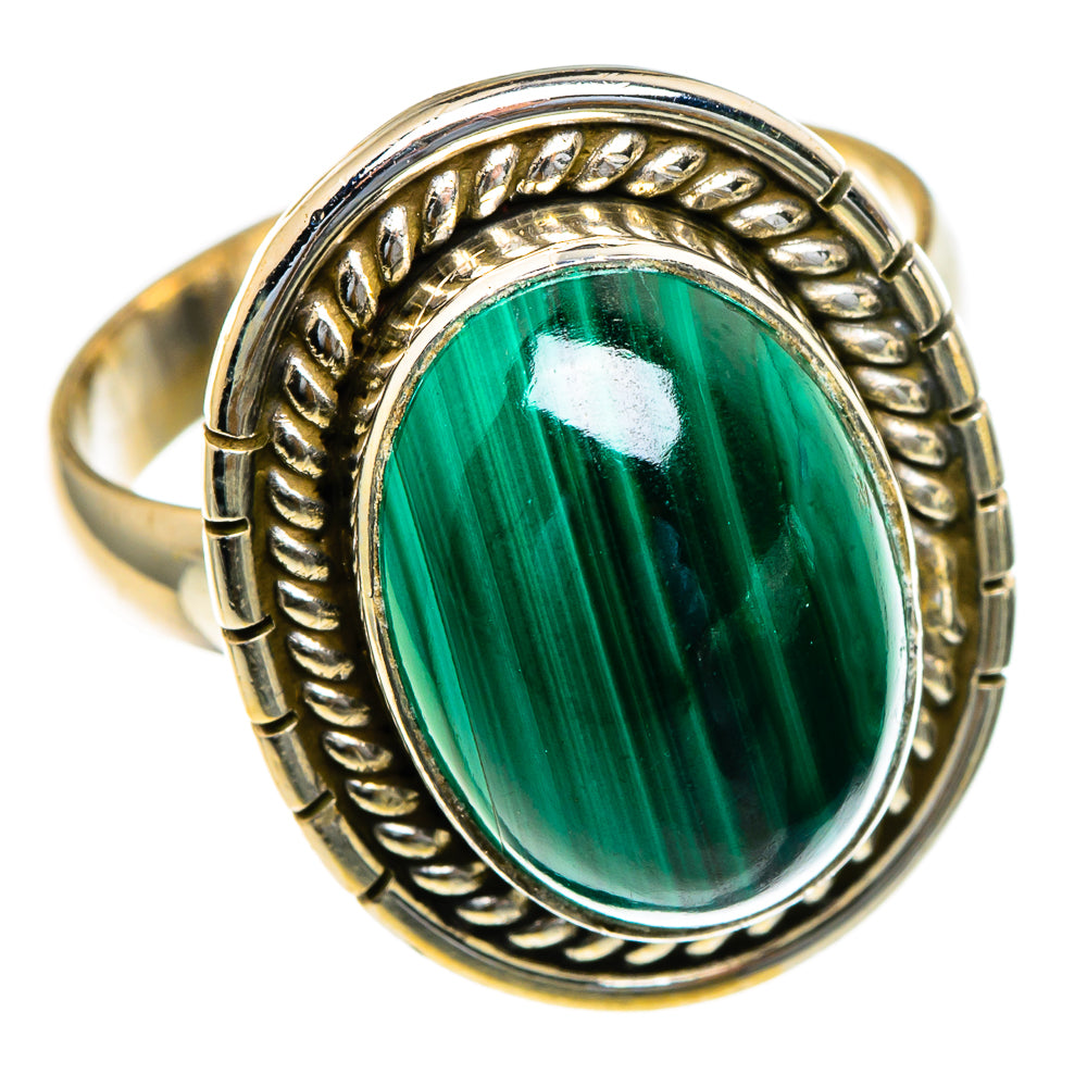 Malachite Rings handcrafted by Anasilvercos - RING85587