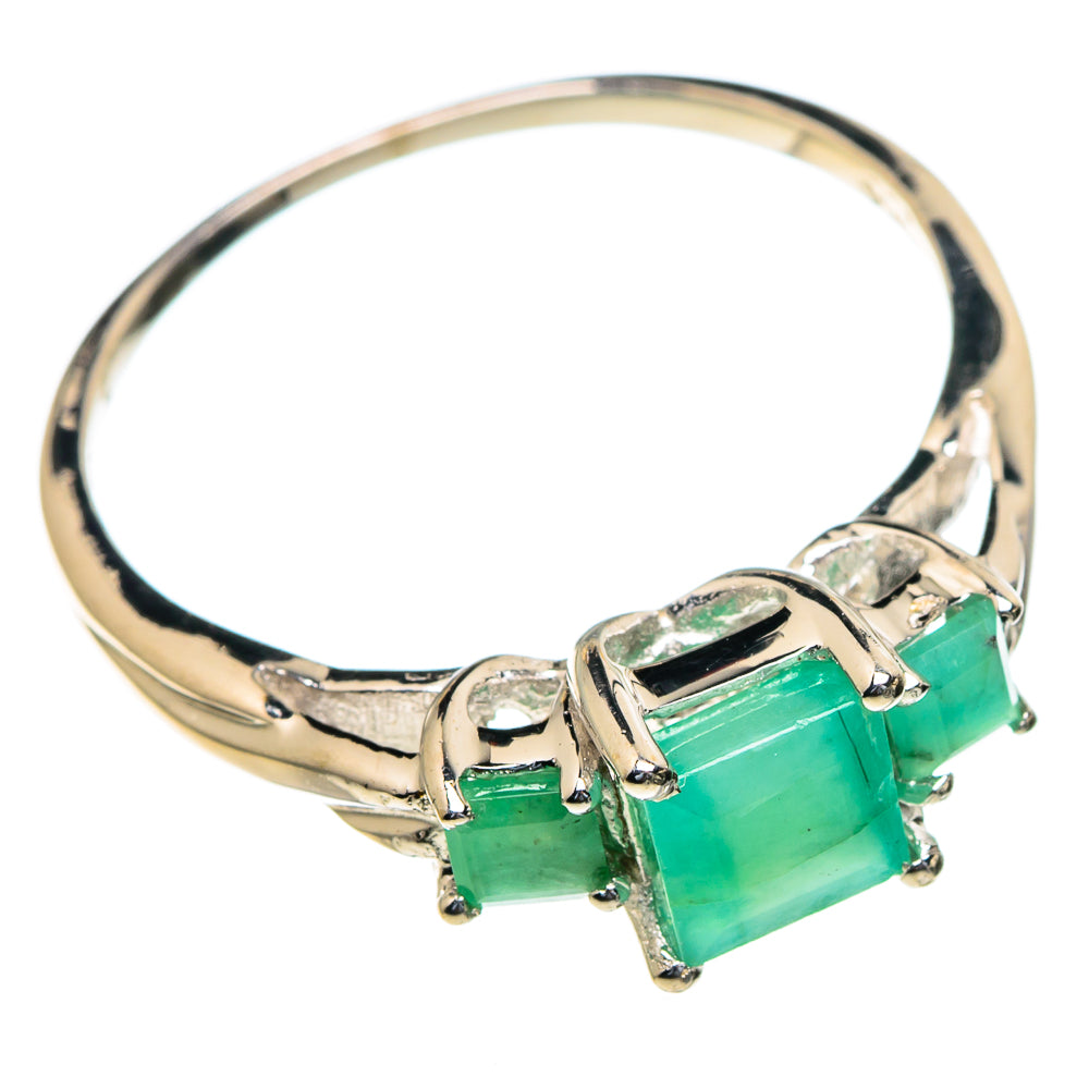 Emerald Rings handcrafted by Anasilvercos - RING85589