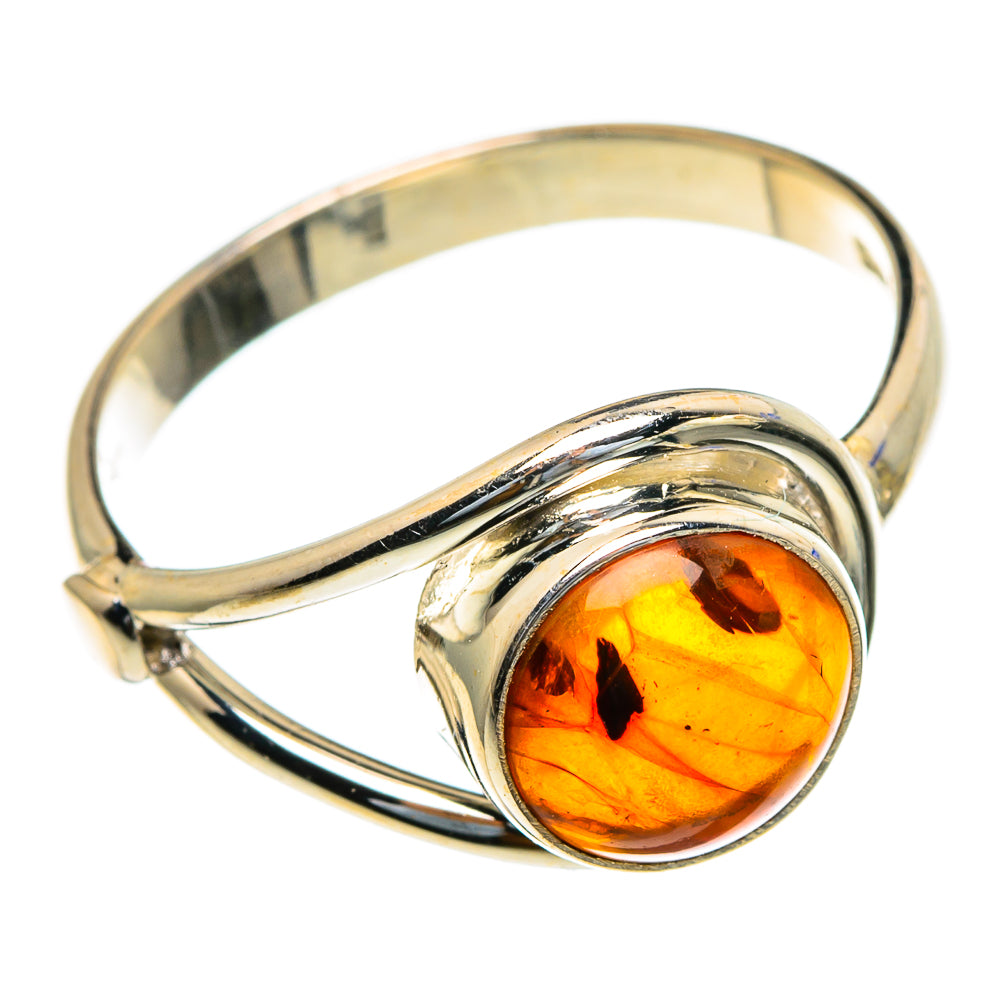 Baltic Amber Rings handcrafted by Anasilvercos - RING85601