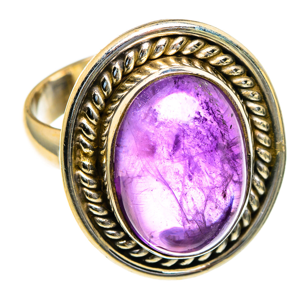 Amethyst Rings handcrafted by Anasilvercos - RING85607