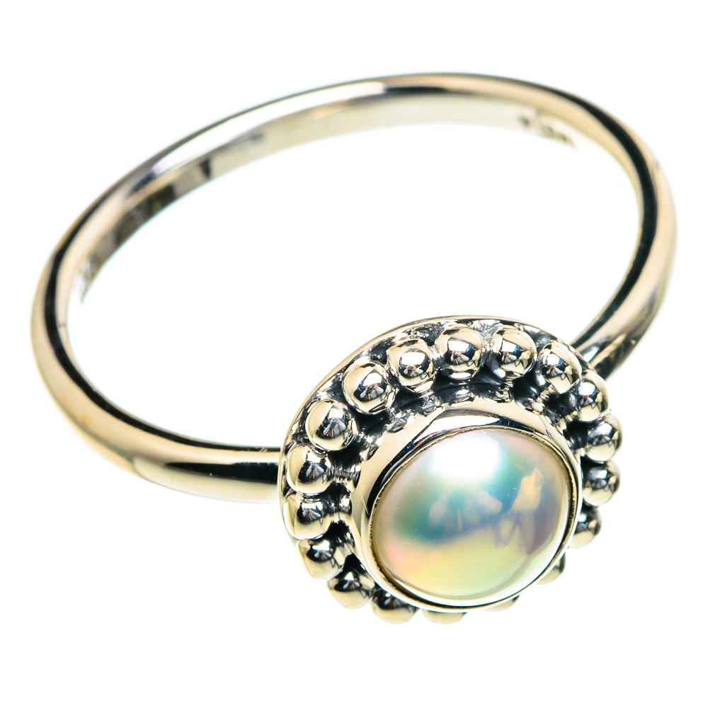 Cultured Pearl Rings handcrafted by Anasilvercos - RING85617