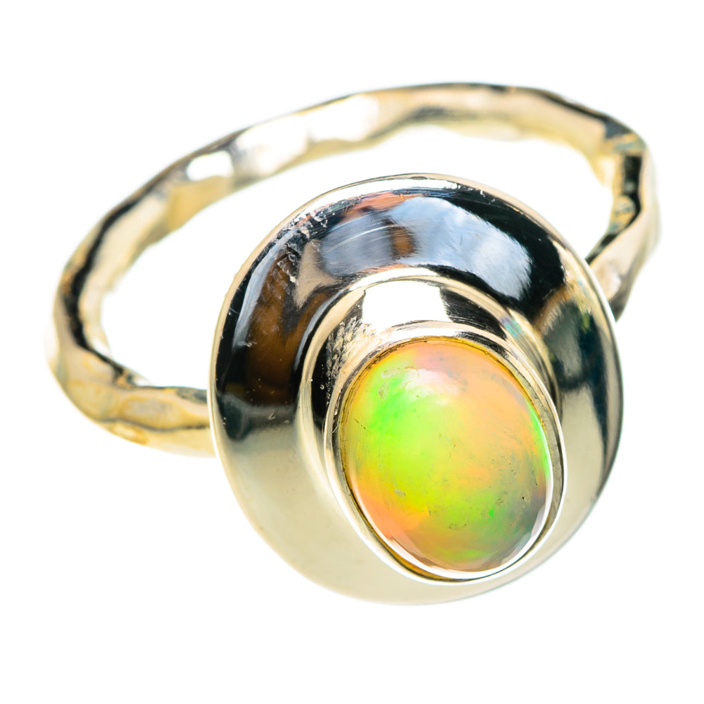Ethiopian Opal Rings handcrafted by Anasilvercos - RING85621