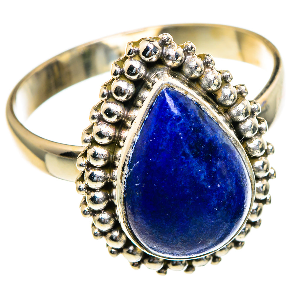 Lapis Lazuli Rings handcrafted by Anasilvercos - RING85622
