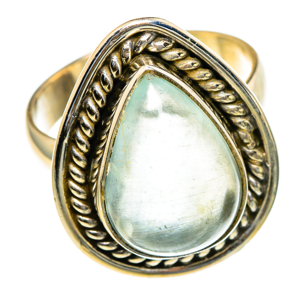 Aquamarine Rings handcrafted by Anasilvercos - RING85623