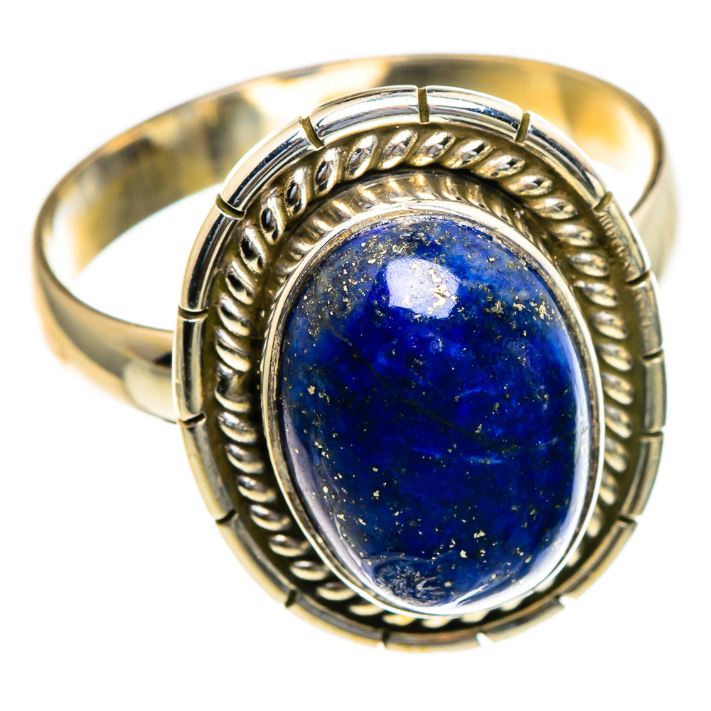 Lapis Lazuli Rings handcrafted by Anasilvercos - RING85629