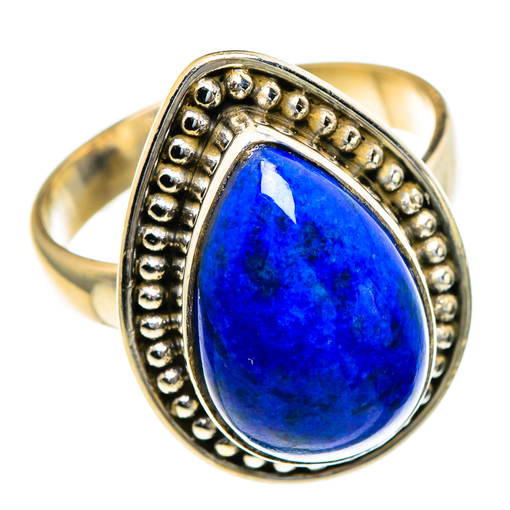 Lapis Lazuli Rings handcrafted by Anasilvercos - RING85631