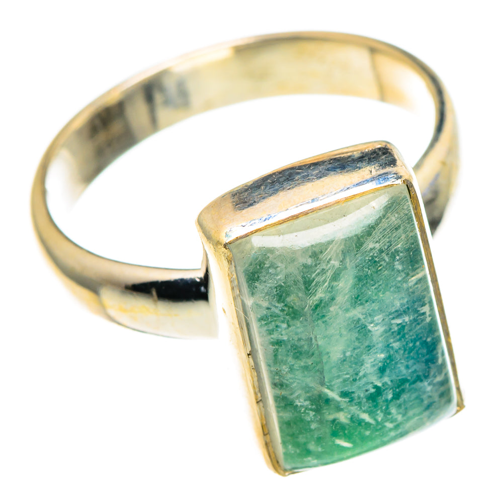 Green Moonstone Rings handcrafted by Anasilvercos - RING85632
