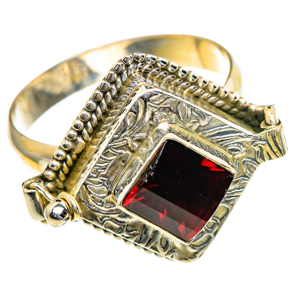 Garnet Rings handcrafted by Anasilvercos - RING85654
