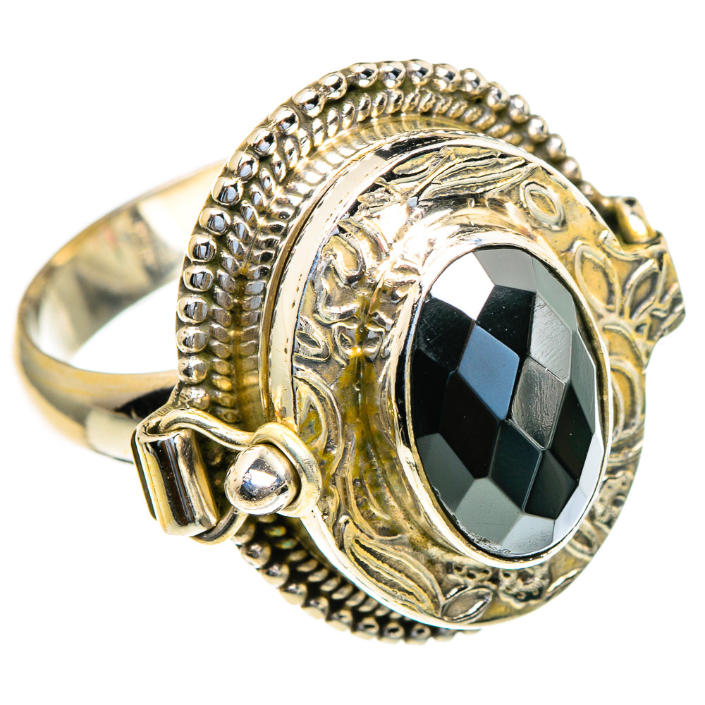 Black Onyx Rings handcrafted by Anasilvercos - RING85661