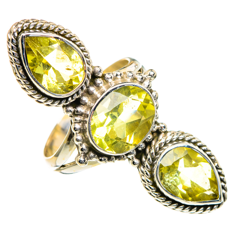 Citrine Rings handcrafted by Anasilvercos - RING85662