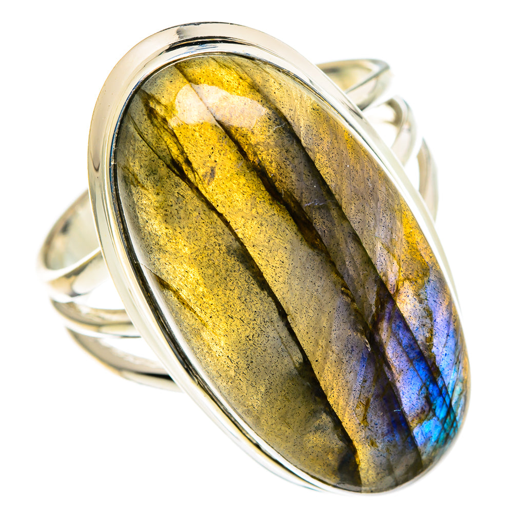 Labradorite Rings handcrafted by Anasilvercos - RING85665